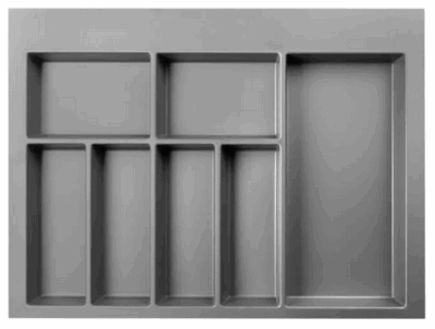 Pribornik Axispace 700 Šedý 582-640×424-474mm