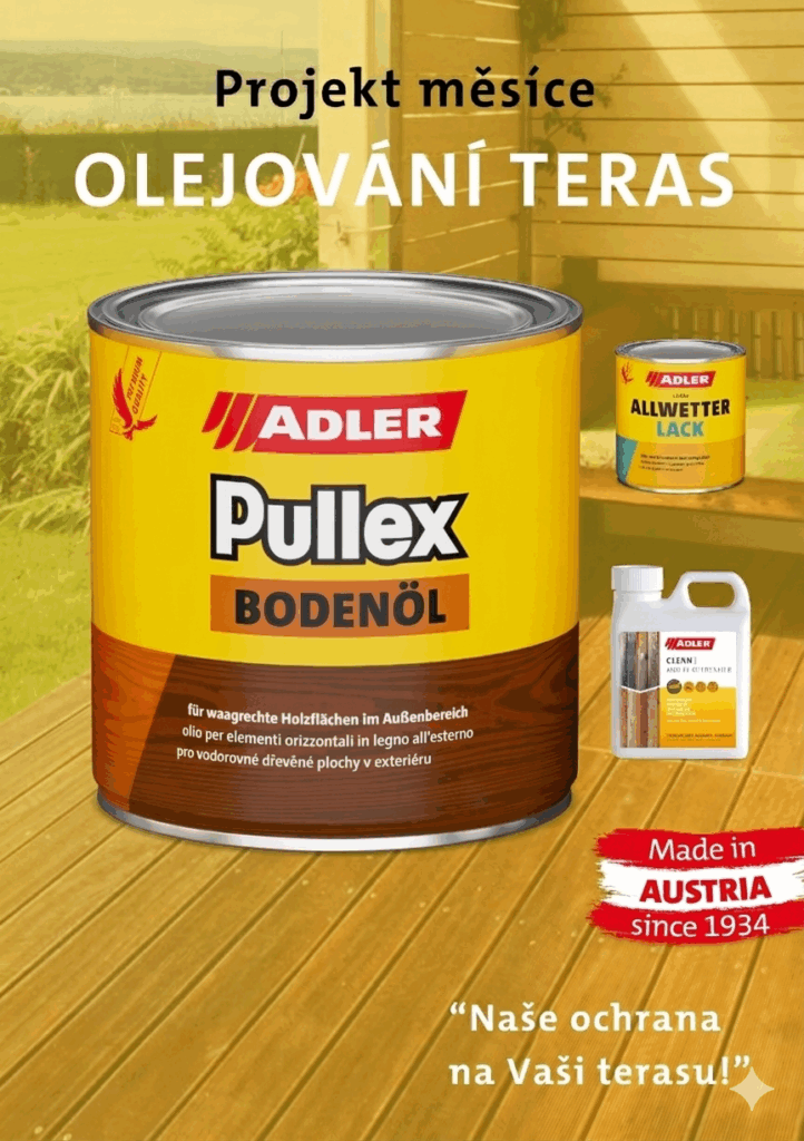 ADLER jarní akce 2026 - Naše ochrana na Vaší terasu