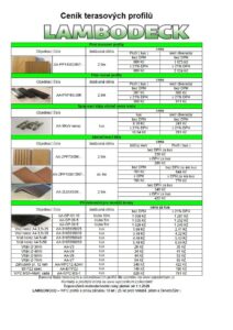 Terasa WPC – LMBWD 1 cenik lambowood