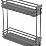 Drzak lahví MovixPro šíře 200mm, d.475mm, Antracit, bez výsuvu