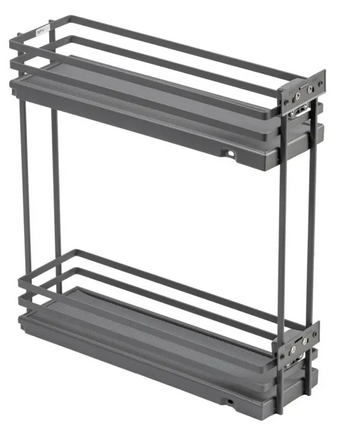 Drzak lahví MovixPro šíře 150mm, d.475mm, Antracit, bez výsuvu Drzak lahví MovixPro šíře 150mm, d.475mm, Antracit, bez výsuvu