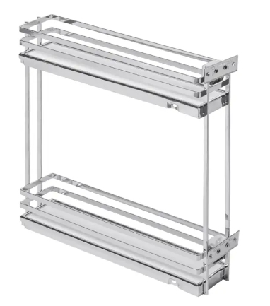 Drzak lahví MovixPro šíře 200mm, d.475mm, Chrom, dno Bílá, bez výsuvu Drzak lahví MovixPro šíře 200mm, d.475mm, Chrom, dno Bílá, bez výsuvu