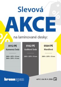 Slevová akce Kronospan