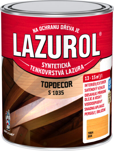 Lazurol Topdecor buk 0.75l