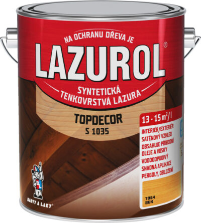 Lazurol Topdecor buk 2.5l