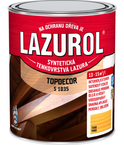Lazurol Topdecor pinie 0,75L