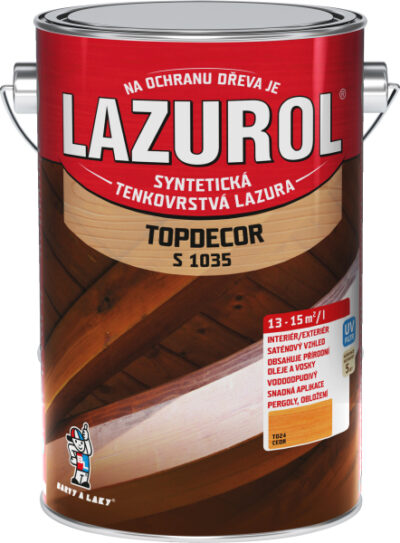 Lazurol Topdecor cedr 4.5l