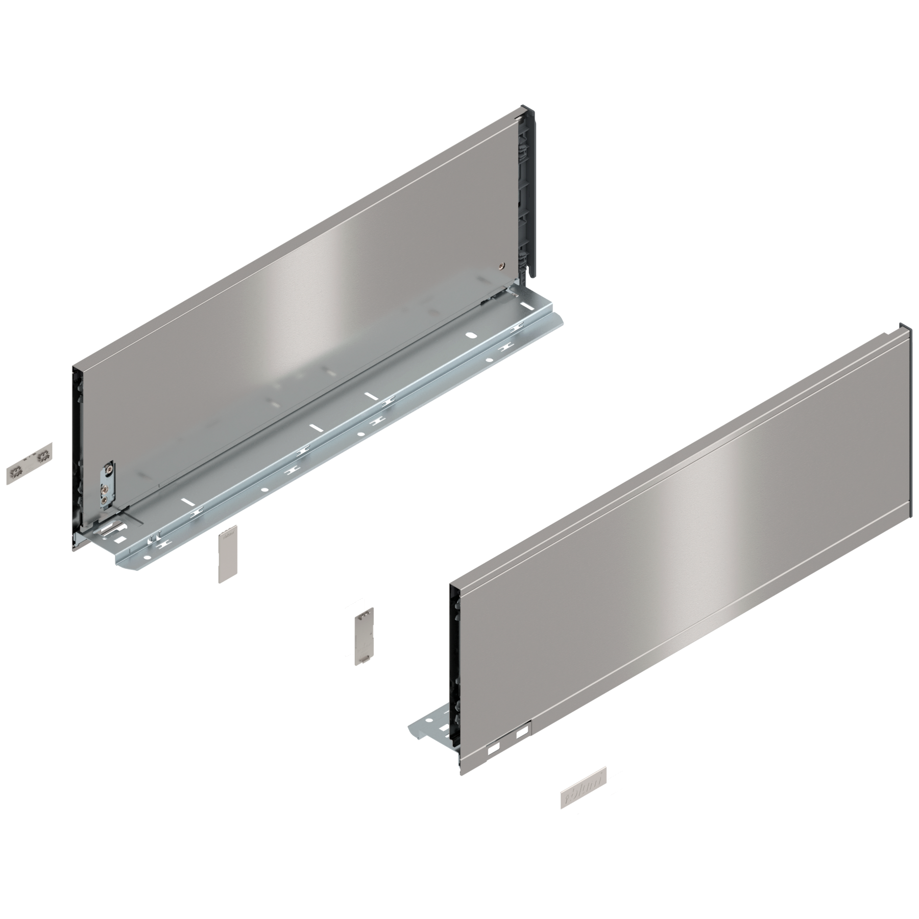Legrabox bočnice C 177/350mm, Nerez ocel anti fingerprint, 770C3502I INGL Legrabox bočnice C 177/350mm, Nerez ocel anti fingerprint, 770C3502I INGL