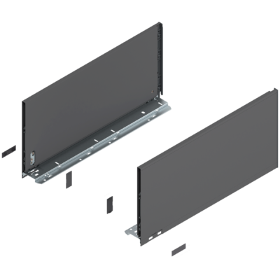 Legrabox bočnice F 241/550mm, Orion šedá matná, 770F5502S OG-M
