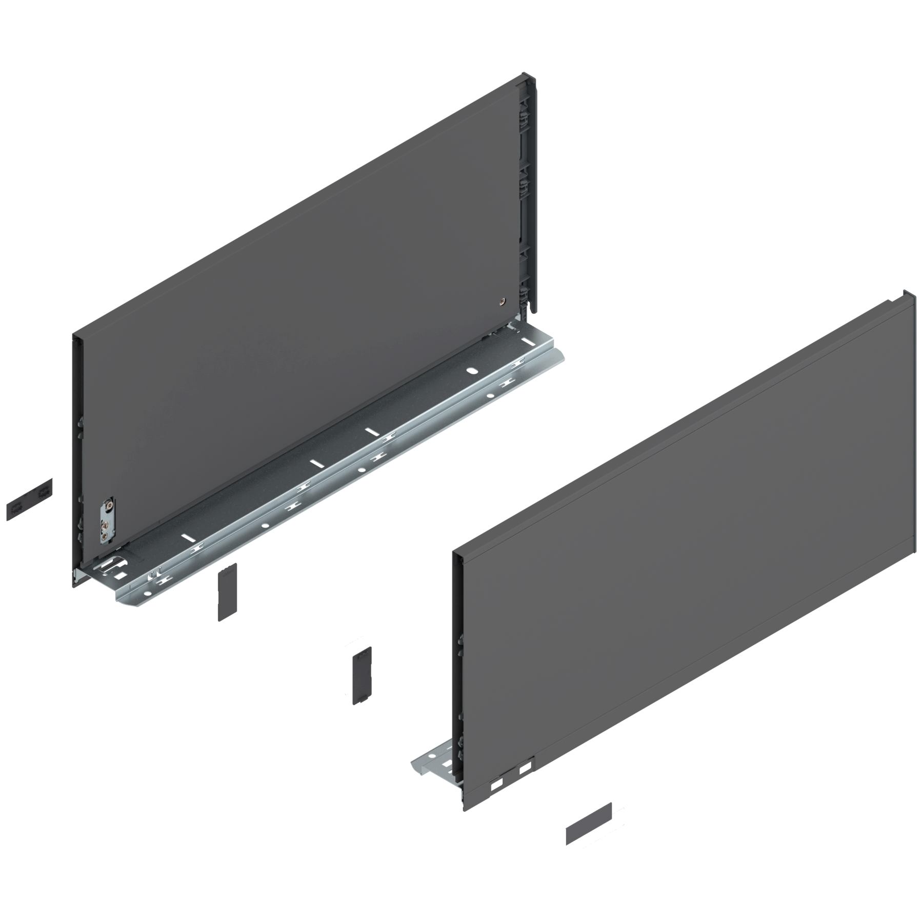 Legrabox bočnice F 241/550mm, Orion šedá matná, 770F5502S OG-M Legrabox bočnice F 241/550mm, Orion šedá matná, 770F5502S OG-M