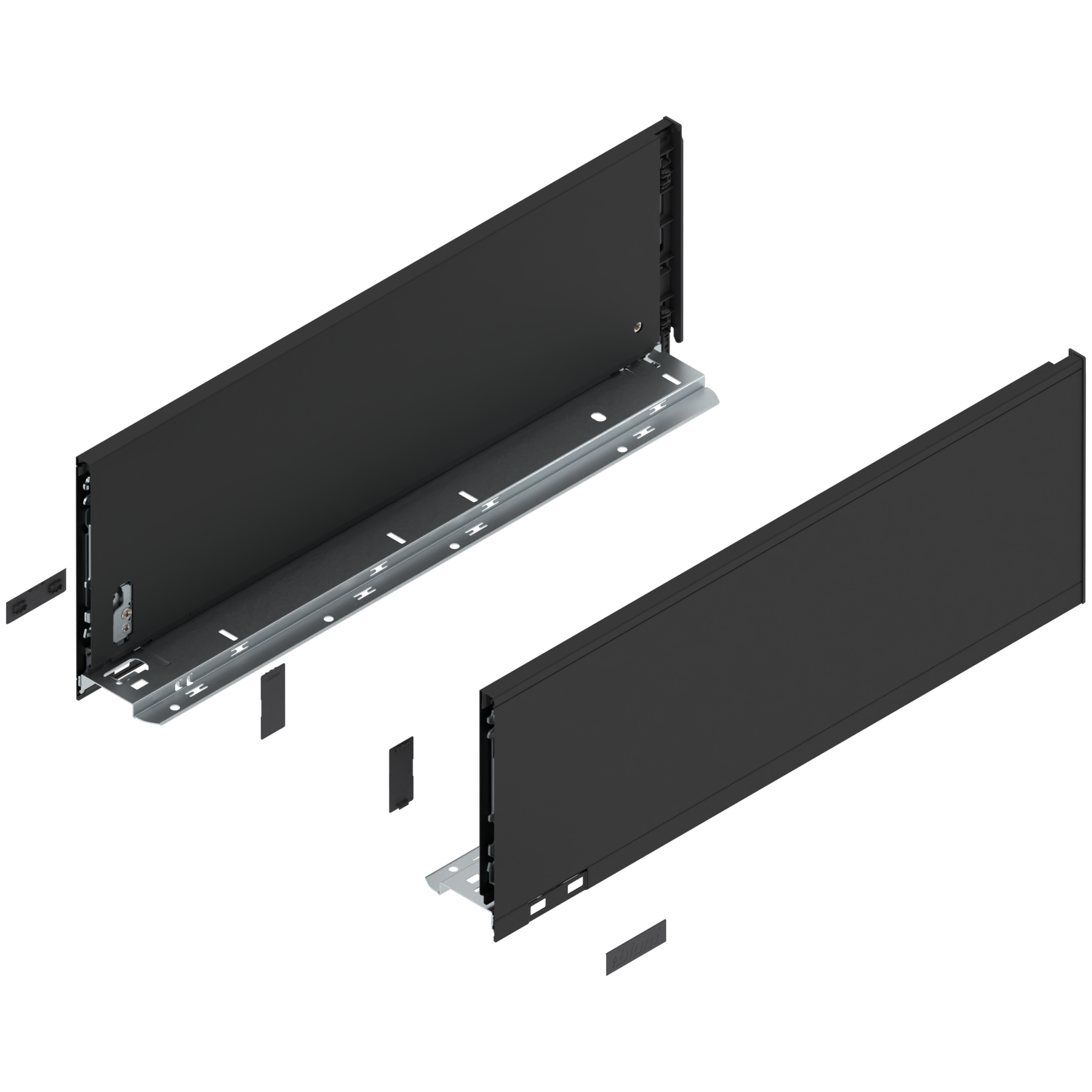 Legrabox bočnice C 177/550mm, Karbonově černá matná, 770C5502S CS-M Legrabox bočnice C 177/550mm, Karbonově černá matná, 770C5502S CS-M