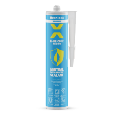 H-Silikon Mirror Neutrální Transparentní na zrcadla 280ml