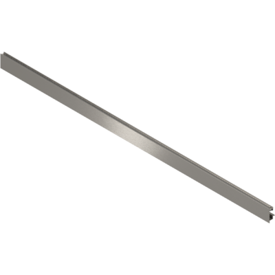 Legrabox čelní panel pro sklo 1043mm, Vzhled elox. ušlechtilé nerez oceli, ZV7.1043MN1 ELEO