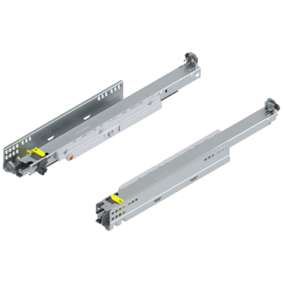 MOVENTO integrovaný TIP-ON, plný výsuv, délka 450 mm, 40kg, dřevěná zásuvka 450