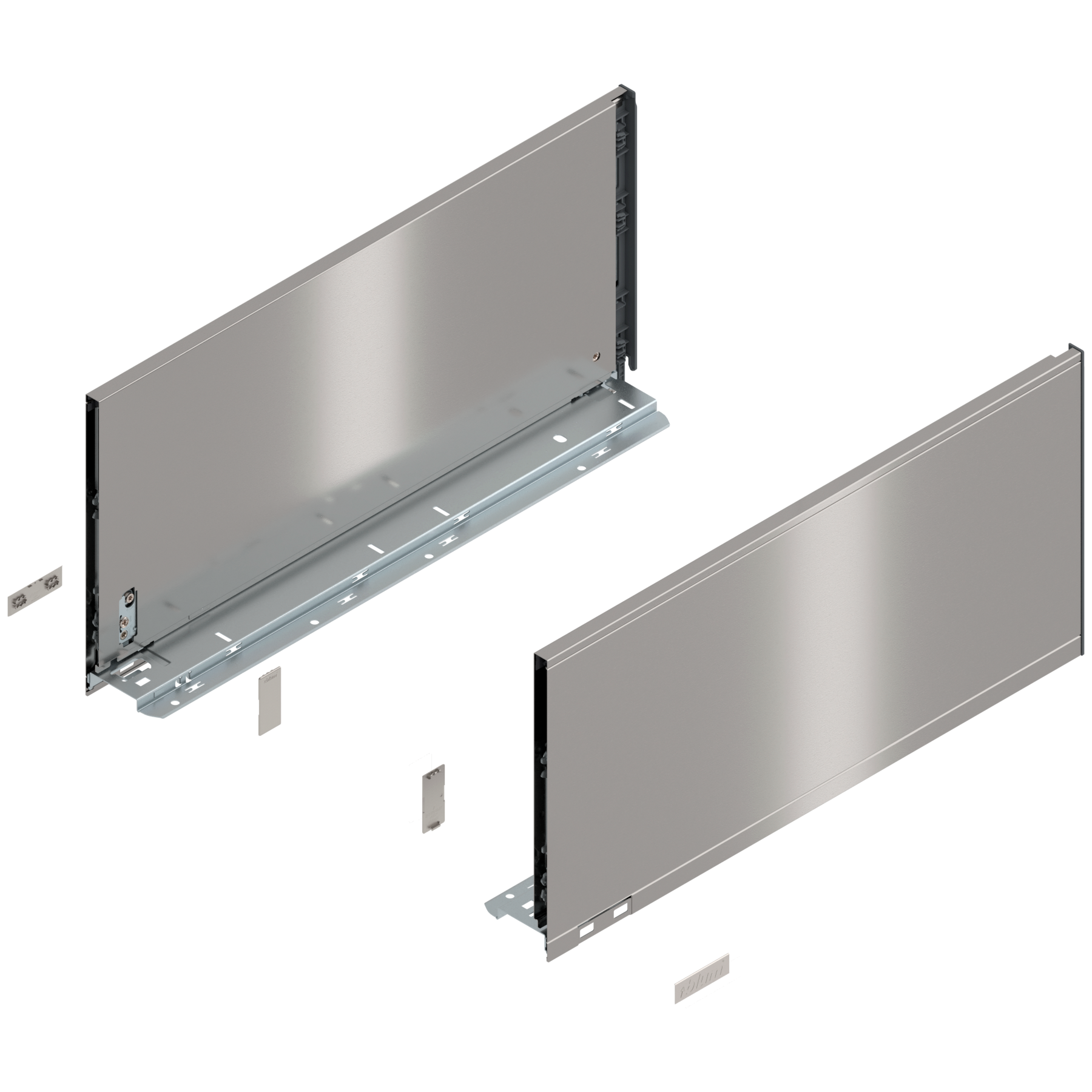 Legrabox bočnice F 241/600mm, Nerez ocel anti fingerprint, 770F6002I INGL Legrabox bočnice F 241/600mm, Nerez ocel anti fingerprint, 770F6002I INGL