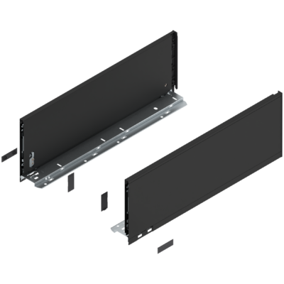 Legrabox bočnice C 177/400mm, Karbonově černá matná, 770C4002S CS-M Legrabox bočnice C 177/400mm, Karbonově černá matná, 770C4002S CS-M